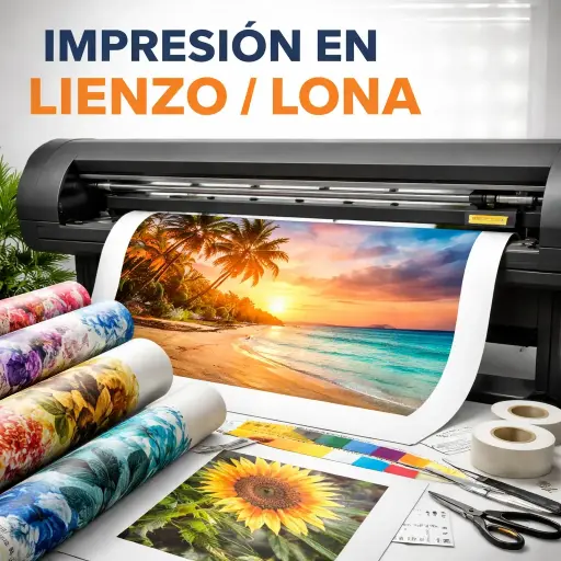 Impresión en Lienzo o Lona Personalizada (Sin Marco)