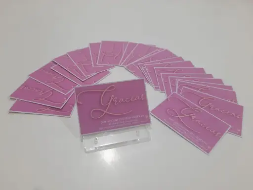 Tarjetas de Presentación 8x5cm c/u